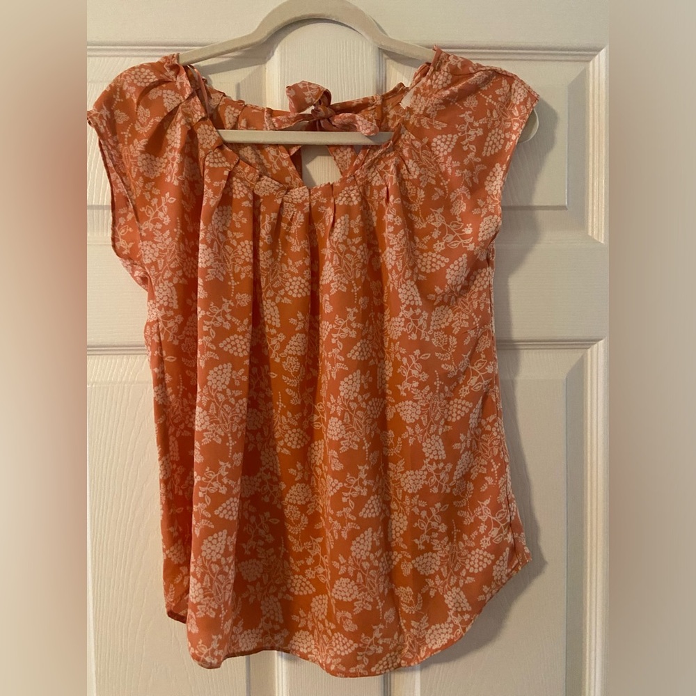 Lauren Conrad blouse with bow detail